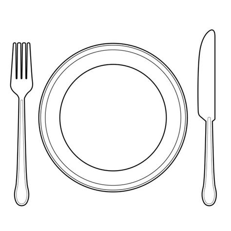 plate clip art|empty plate clip art.